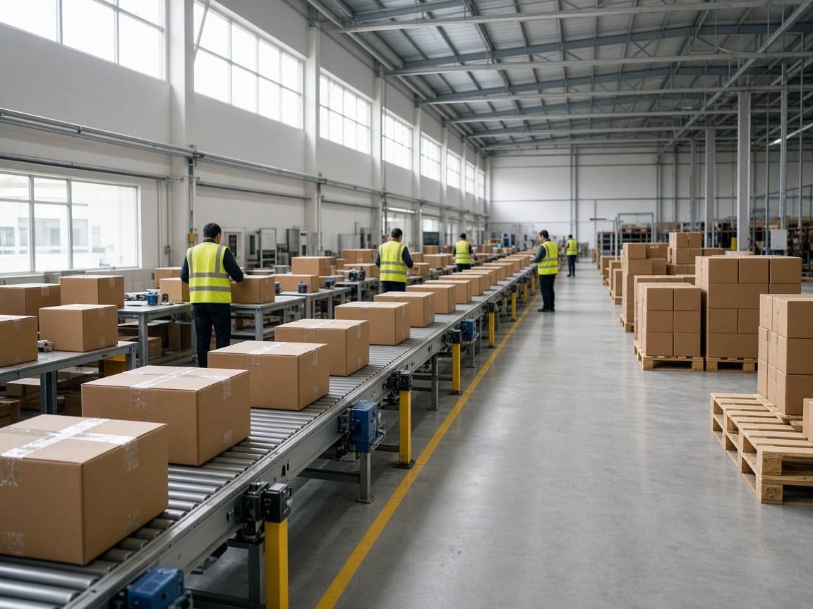 Export manufacturing floor — photo only